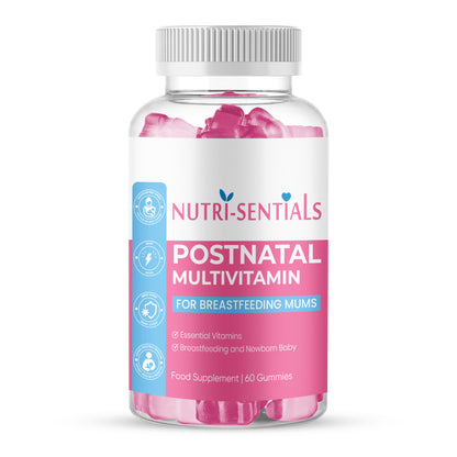 Postnatal Vitamin Gummies - Breastfeeding Support (60 Count)