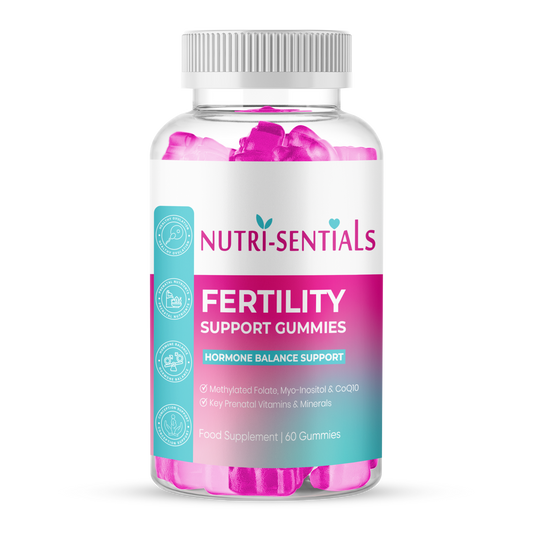 Fertility Gummies for Women – 26 Nutrients Including Myo-Inositol, Methylated Folate, CoQ10, Zinc & Iron – Vitamin Support for Women Trying to Conceive – Vegan – 60 Gummies