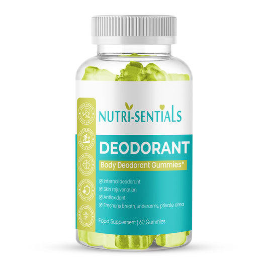 Whole Body Deodorant Capsules - Internal Deodorizing Supplement - Gut & Skin Health - 60 Capsules