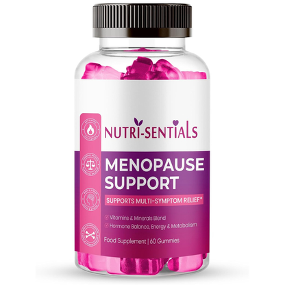 Menopause Gummies for Women- Multi-Symptom Menopause Support with Vitamins & Minerals for Energy, Mood, Stress, & Bone Health- Natural Menopause Supplements Women- 60 Gummies