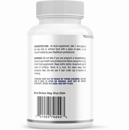 NMN Supplement 500mg - NAD+ Booster - Cellular Repair & Longevity - 60 Capsules