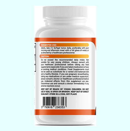 Liposomal Vitamin C Capsules - 2000mg Pure Extra High Strength Formulation | 60 Soft Gels | Pure Vegan Liposomal Vitamin C | Immune Booster |